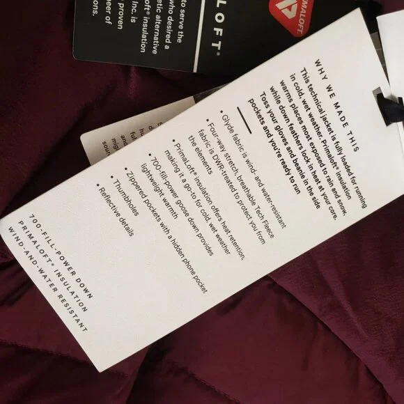 Lululemon Down For It All Jacket